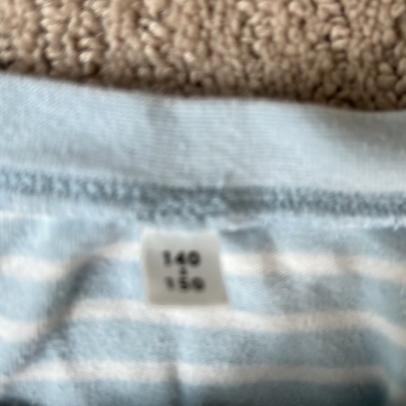 Muji Blue and White striped pajama set - Picture 4 of 6